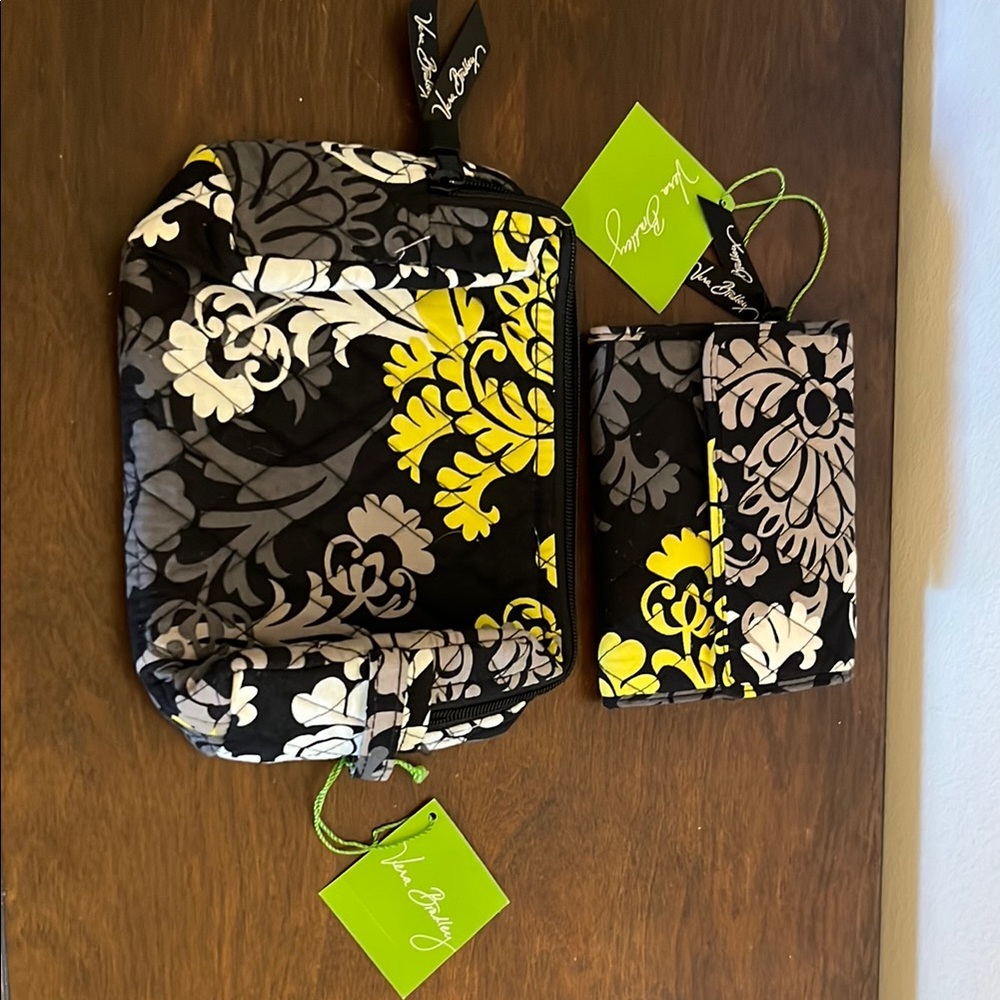 Vera Bradley Floral Travel Set